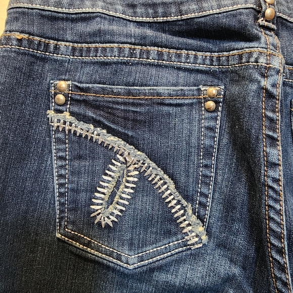 Cowgirl Tuff Co. Women's Western Riding Jeans - Chrome Gypsy 32/31 Bootcut - Picture 9 of 15